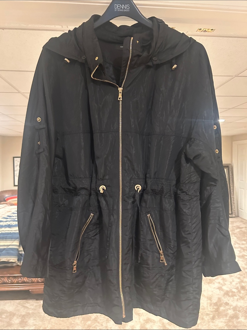 Stunning Rain Jacket, Jones New York, Size L